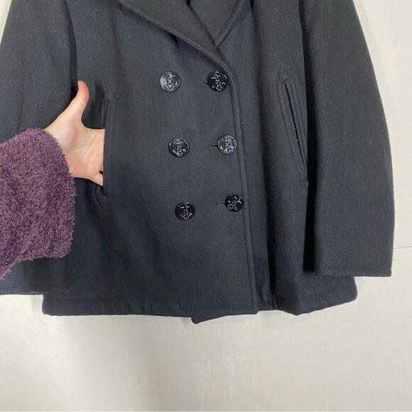 Sterlingwear Anchor Collection Military Navy Wool Blend Peacoat Size 12 SHORT - Picture 7 of 14